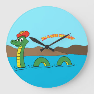 Nessie (Loch Nessmonster) Stor Klocka