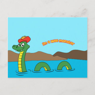 Nessie (Loch Nessmonster) Vykort