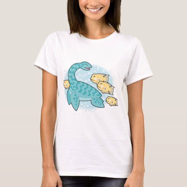 nessie och vänner t-shirt (Framsida)