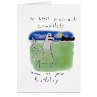 NESSIES B-DAY HÄLSNINGSKORT