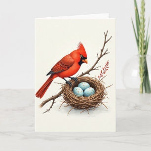 Nest Illustration Morsdags kort