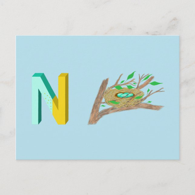 Nest-kort Vykort (Framsida)