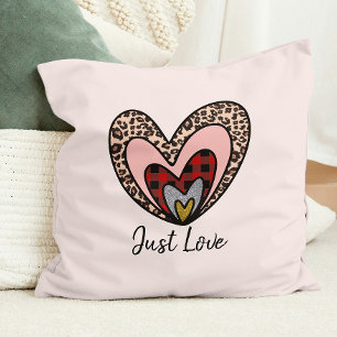 Nested Hearts Kudd - Romantisk Hemdekor Kudde