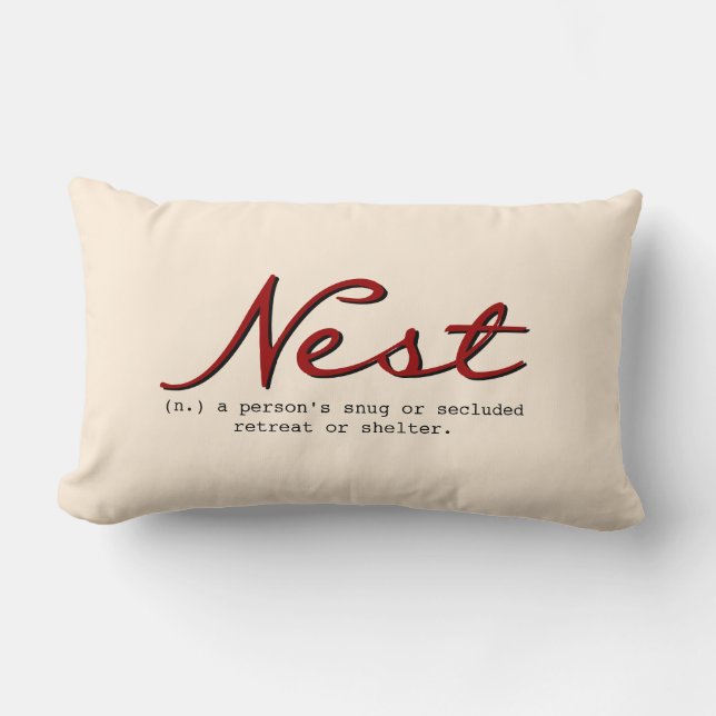 Nestkudde Lumbarkudde (Framsida)