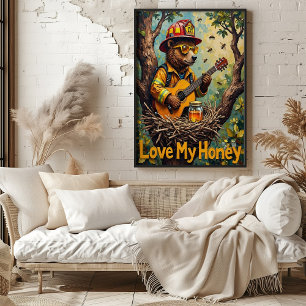 Nestled Anmärkning: Björns Forest Rhapsody Poster