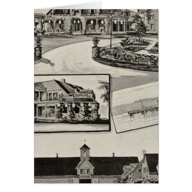 Nestledown, Zebley Farm Hälsningskort (Framsidan)