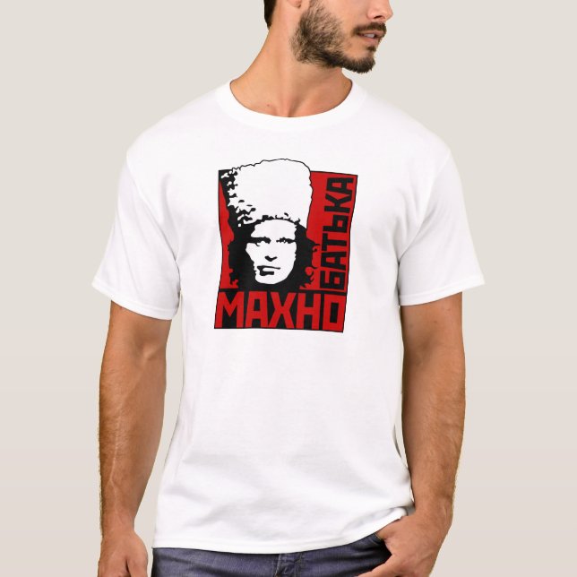 Nestor Mahno T-shirt (Framsida)