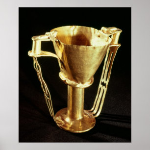 Nestors kopp, Mycenae, c.1550-1500 BC Poster