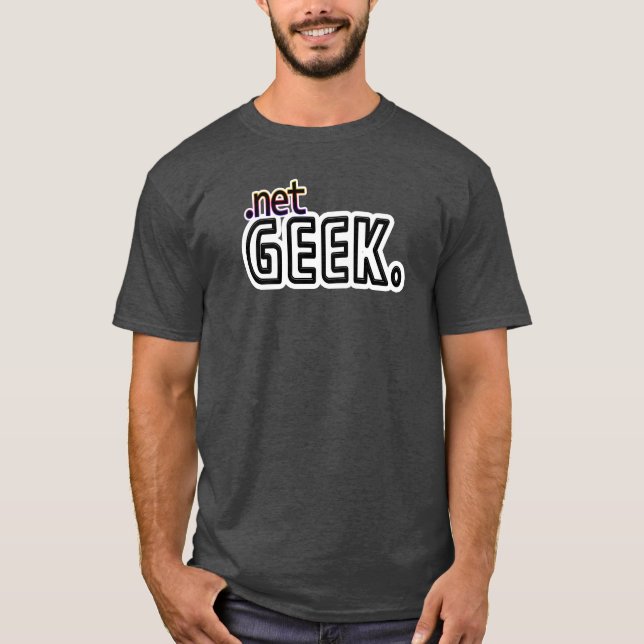 .NET Geek T-Shirt (Framsida)