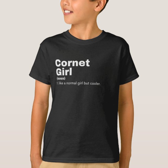 net  Girl - Cornet  T Shirt (Framsida)