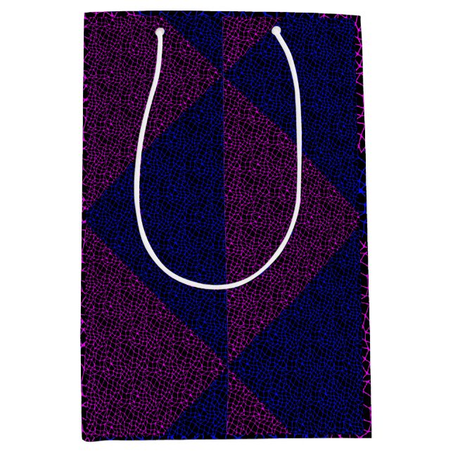 Net mönster 05 Indigo Black BG (Framsidan)