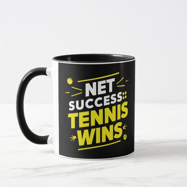Net Success Tennis Wins, sport mugg (Vänster)