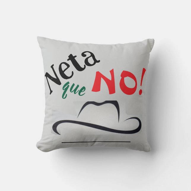 Neta que No! Kudde (Framsida)