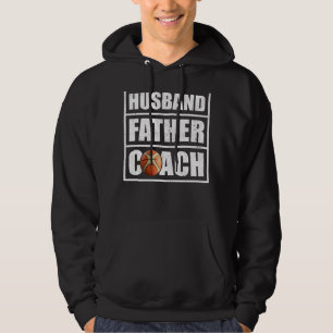 Netball Coach Fa för manar Vintage, Stil, Far Hoodie