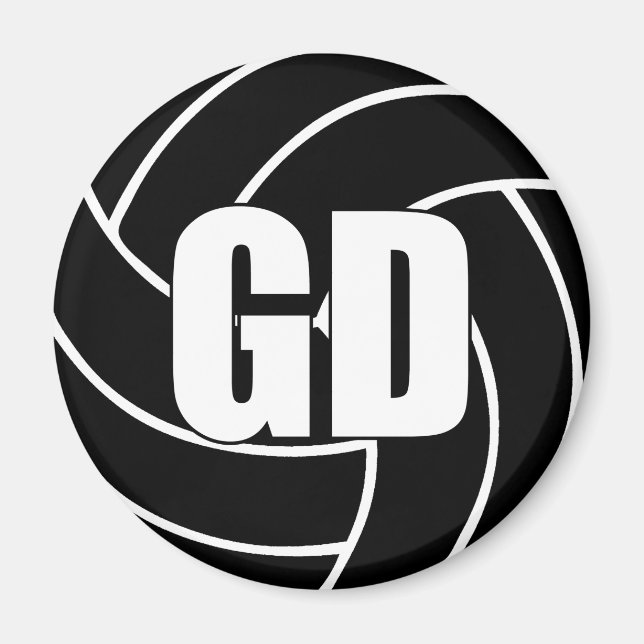 Netball Goal Defence Magnet (Framsidan)