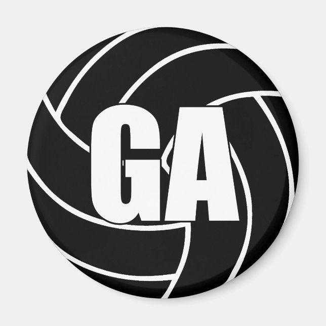 Netball-målattack Magnet (Framsidan)