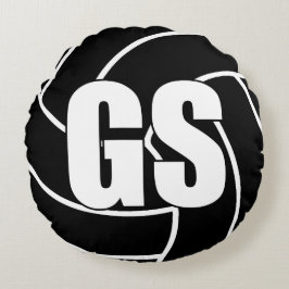 Netball Players - Goal Shoot - GS Rund Kudde