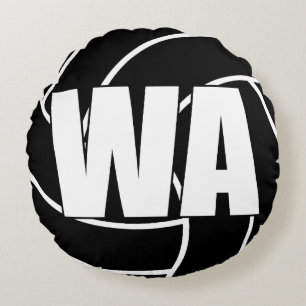 Netball Players - Vinge Attack - WA Rund Kudde