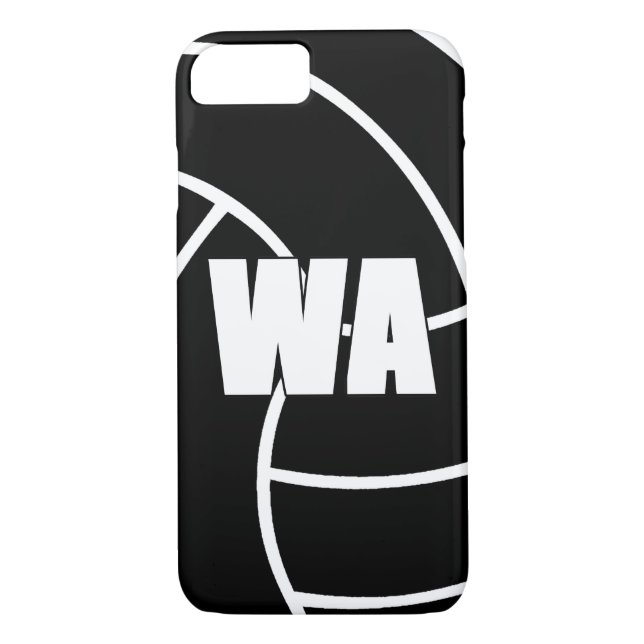 Netball Position WA, Vinge Attack Case-Mate iPhone Skal (Baksida)