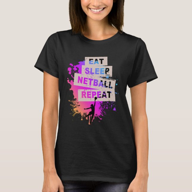 Netball T Shirt (Framsida)