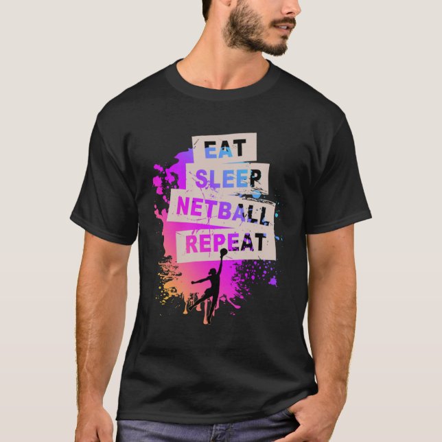 Netball T Shirt (Framsida)