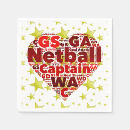 Netball ThBäste Party Pappersservett