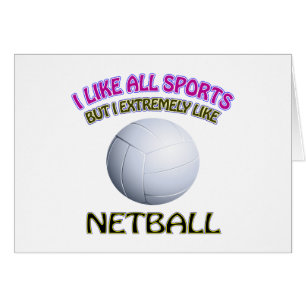 Netballdesigner Hälsningskort