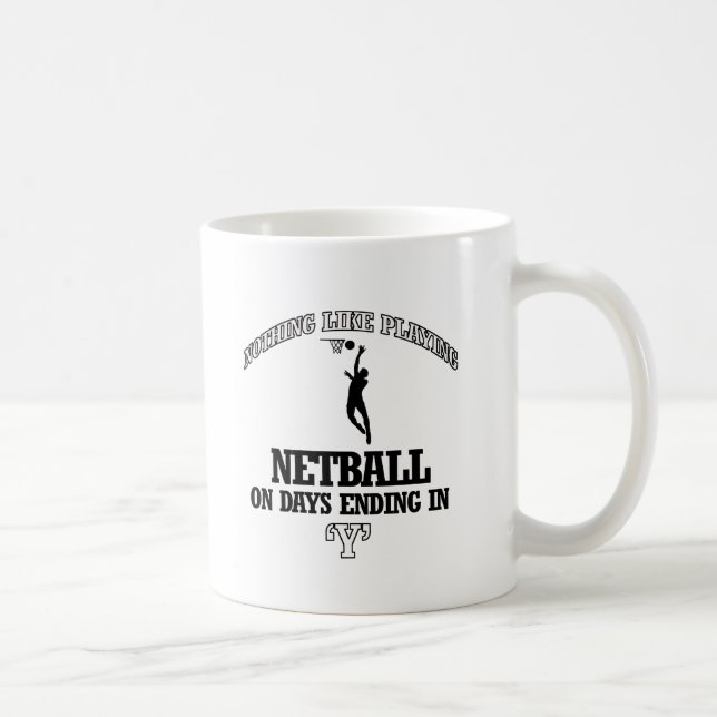 NETBALLdesigner Kaffemugg (Höger)