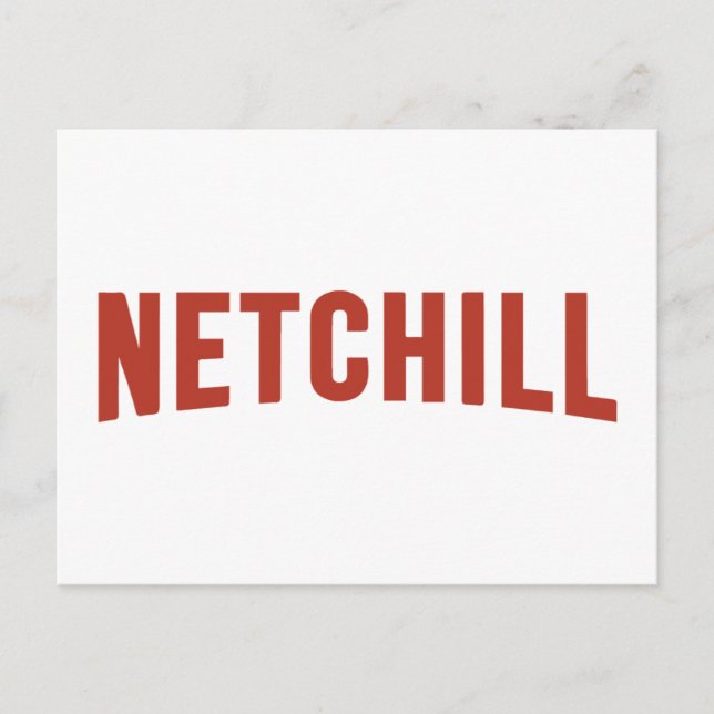 NETCHILL NETFLIX VYKORT (Framsida)