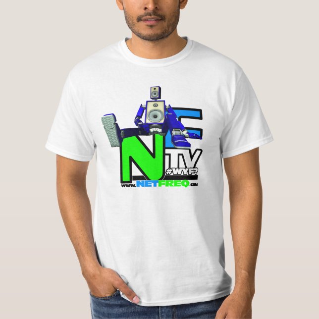 NetFreq skjorta Tee (Framsida)