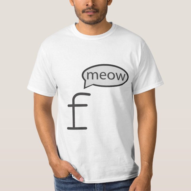 NetHack katt T Shirt (Framsida)