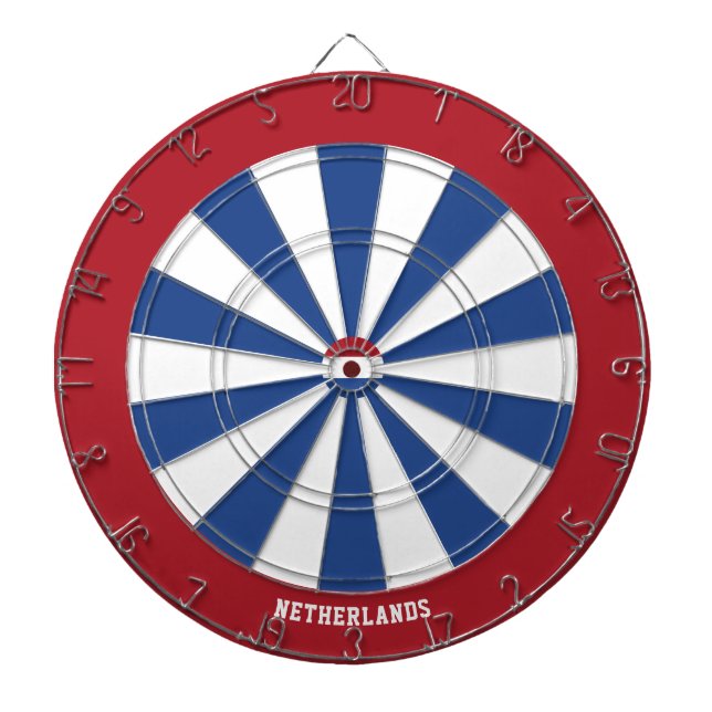 Nethelands Flagga Patriots Bullseye Darttavla (Framsidan)
