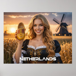 NETHERLANDS - HOLLÄNDSKA POSTER