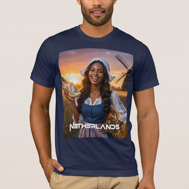 NETHERLANDS - HOLLÄNDSKA T SHIRT (Framsida)