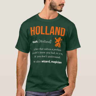 Netherlands Oranje Amsterdam Dutch Flag Holland  T Shirt