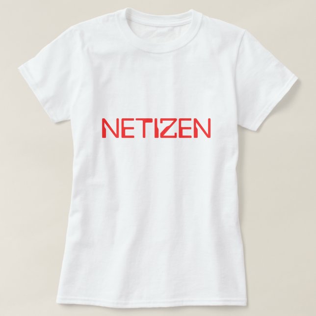 Netizen Tee Shirt (Design framsida)