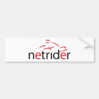 Netrider logotyp bildekal