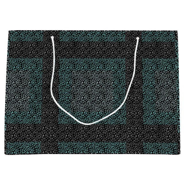 Nets mönster 2 ton.b Black BG (Framsidan)