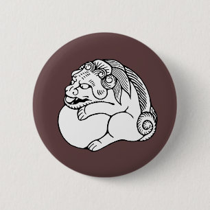 Netsuke shishi knapp