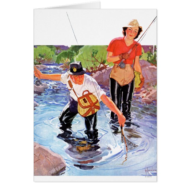 Netting A Fish by R.J. Cavaliere OBS Kort (Framsidan)