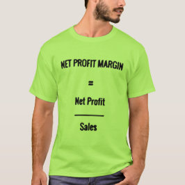 "Netto vinstmarginal ", T Shirt