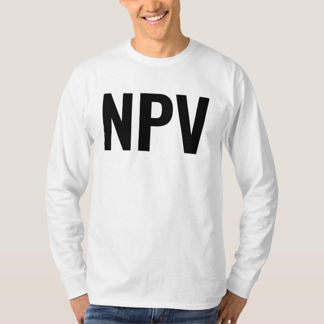 Nettonuvärde för nuvärde t shirt (Framsida)