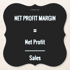Nettovinstmarginal Underlägg Papper