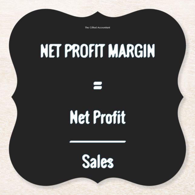 Nettovinstmarginal Underlägg Papper (Framsida)