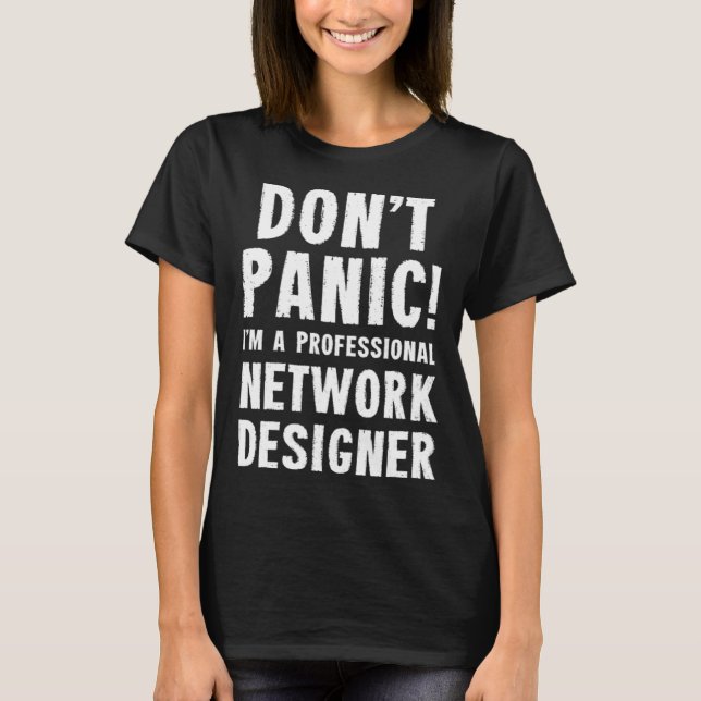 Network Designer T Shirt (Framsida)