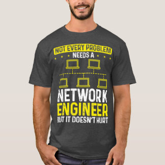 Network Engineering Server Network Ingenjör Verkty T Shirt