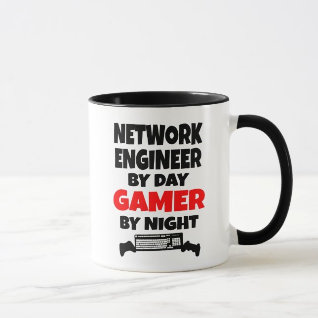 Network Ingenjör Gamer Mugg (Höger)