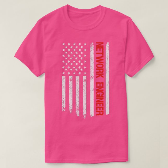 Network Ingenjör T Shirt (Design framsida)