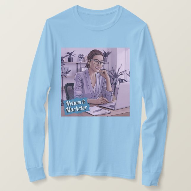 Network Marketer Career T-Shirt (Design framsida)