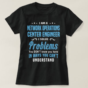 Network Operations Center Ingenjör T Shirt